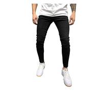 NUSGEAR 2021 Nuevo Pantalones Vaqueros para Hombre,Pantalones Casuales Moda Deportivos Running Pants Skinny Elásticos Pantalon Fitness Jeans Pantalones Largos Ropa de Hombre