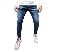 NUSGEAR 2021 Nuevo Pantalones Vaqueros para Hombre,Pantalones Casuales Moda Deportivos Running Pants Skinny Elásticos Pantalon Fitness Jeans Pantalones Largos Ropa de Hombre