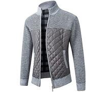 NUSGEAR 2022 Cardigan Hombre Otoño Invierno Abrigo de punto tejido Casual Chaqueta Suéter Capa Moda Gruesa Cuello alto Jersey Slim Fit botón Chaqueta caliente sudadera Informal Outwear Tops