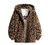 NUSGEAR 2022 Chaqueta con Capucha Hombre Otoño Invierno Abrigo Casual Capa Moda Slim Fit Lana Cremallera Deportiva Chaqueta Cardigan Leopardo Gruesa Caliente Sudadera Informal Outwear Tops