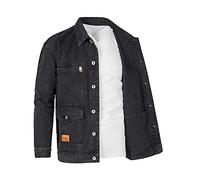 NUSGEAR 2022 Chaqueta de vaquera Hombre Moda Casual Capa de los Hombres Invierno otoño Abrigo de mezclilla Top Mens Suelto Chaqueta Cardigan caliente múltiples bolsillos sudadera outwear