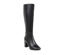 NUSGEAR 2023 Botas altas para Mujer, Botas por encima de la rodilla Muslo Invierno PU Elegante Elástico Botas de tacón alto Vintage Botas de Jinete Casual Moda Fiesta club Cómoda Zapatos