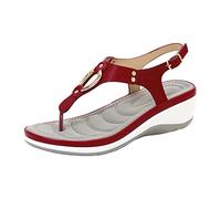NUSGEAR 2023 Chanclas Mujer Moda Ortopedicas Comodas Soporte del Arco Verano Cool Playa Piscina Ligera Abierta Casual Sandalias de Dedo Plataforma PU Piel Antideslizante Flip Flop Chancletas