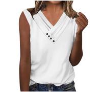 NUSGEAR 2024 Camisetas sin Manga Mujer Verano Moda color sólido Camisola Interior Casual Camisetas de Tirantes Cuello redondo deportivo yoga Original Tops Slim Fit Basic Shirt tee Talla grande