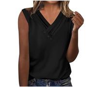 NUSGEAR 2024 Camisetas sin Manga Mujer Verano Moda color sólido Camisola Interior Casual Camisetas de Tirantes Cuello redondo deportivo yoga Original Tops Slim Fit Basic Shirt tee Talla grande