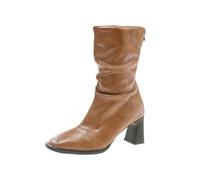 NUSGEAR Bota Altas Con Puntera Botas Mujer De Caña Larga Hasta Invierno Con Tacon, Bota De Tacón Con Cremallera Lateral, Boots Largas Cómodas Y Modernas Botin Altas Hasta La, Punta Cuadrada