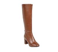 NUSGEAR Botas altas Mujer, Moda Botas hasta la Rodilla Holgadas Otoño Invierno Elegante cuero PU Botas de tacón alto Botas de Jinete Fiesta Antideslizante Casual Cómoda Zapatos 2024