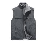 NUSGEAR Chaleco Hombre Abrigo sin manga Invierno ligera Chaqueta trabajo secado rápido Casual Moda plumas Cardigan Informal Caliente Deportes al aire libre Outwear Sudadera Tops Talla grande 2024