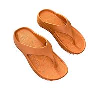 NUSGEAR Chanclas Mujer 2024 Moda Zapatillas Ortopedicas Soporte del Arco Comodas Flip flop casual Verano Playa Zapatos Ligera Abierta Sandalias Ligero Antideslizante Chancletas Goma Suela