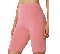 NUSGEAR Pantalones Cortos Deportivos Mujer Shorts Cintura Alta Yoga Leggings Mallas 3D anticelulitis Adelgazante Mayas Elástico Push Up Chandal Gym Correr Basic Fitness Ciclista Talla Grande 2025