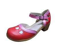 NUSGEAR Sandalias Tacón bajo Mujer Verano Moda Zapatos Sandalias de Vestir Playa Zapatillas Sandalias casual Fiesta Cómodo Tacones bajo Sandalias 2024