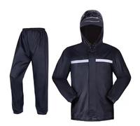 NUSGEAR Trajes de gabardina Traje de nieve impermeable Trajede lluvia hombre mujer prueba de viento gabardina chaqueta y pantalones conjuntos de trabajo Chubasquero Talla grande