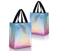 Nush Nush Dinosaur Gift Bag - Set of 12 Reusable Dinosaur Gift Bags Large Size - Goodie Bags With Handles - For Dino Party Favor Bags, Birthday Gift