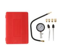 NUSITOU 1juego Kit Medidor de Compresión Digital para Motores Pequeños Comprobador de Fugas de Cilindros Automotriz y Motocicleta Herramienta Multifuncional Resistente con Estuche