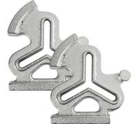 NUSITOU 2 Guías de Borde para Máquina de Coser Regla de Costura de Metal Calibre de Posicionamiento para Acolchado y Patchwork Accesorios para Suministros de Costura DIY