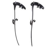 NUSITOU 2 Piezas de Correas de Hebilla para Patines de Línea Negro, Diseño de Fijación Estable en Nylon, Reemplazo para Adultos, Accesorio Funcional para Ajuste Seguro