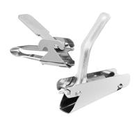 NUSITOU 2 Pinzas Abridoras de Frutos Secos de Acero Inoxidable, Desgranadoras de Piñones y Cascanueces para Pistachos y Pipas, Utensilios Prácticos para Cocina y Pelado en Hogar