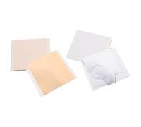 NUSITOU 200 Hojas Lámina de Transferencia de Calor, Hoja de Aluminio, Tinfoil, 2 Rollos/200 Hojas, se Puede Cortar, No se Rompe Fácilmente, para Tarjetas y Cajas, Decoración de Tarjetas