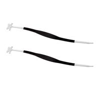 NUSITOU 2piezas Herramienta para Instalación de Postes de Sonido de Violonchelo Gancho Metálico Duradero para Preciso Accesorio Musical Esencial para Músicos y Lutieres de Color Plateado