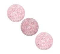 NUSITOU 3 Balones de Fútbol de Mesa de Plástico Abs de 36mm para Futbolín, Repuestos Fáciles de Almacenar para Juegos de Mesa, Pack de 3 Unidades Rojas
