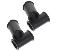 NUSITOU 4 Fundas Protectoras de Goma para para Micrófono Soporte Amortiguador Antideslizante, para Grabaciones Profesionales en Interiores y Exteriores