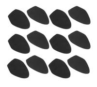 NUSITOU 6 Pares Protectores Antideslizantes para Suelas de Gamuza Negra, Adhesivos y Suaves para Tacones Elevados y Zapatos de Baile, Ideales para Práctica de Danza en Estudios