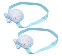 NUSITOU Alzapaños Magnéticos para Cortinas Estilo Marino, 2 Piezas Cuerda Azul, Cierre Magnético y Fácil Almacenamiento para Dormitorio y Estudio