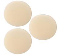 NUSITOU Base Redonda Soporte Ergonómico y Cómodo para Sombrero Lolita de Bricolaje de Tela y Eva Beige, Paquete de 3 Piezas para Uso en Creación de Sombreros
