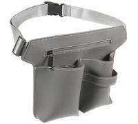 NUSITOU Bolsa de Tijeras para Peluquero Profesional Cinturón de Cuero Ligero y Portátil Adecuado para Salón y Actividades al Aire Libre