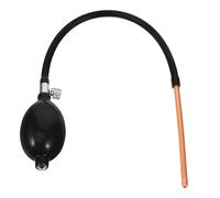 NUSITOU Bomba Sopladora de Azúcar Tubo de Cobre Negro, Herramienta Manual para Decoración de Fondant y Isomalt, Accesorio Portátil para Arte y Repostería Creativa