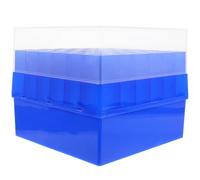 NUSITOU Caja de Almacenamiento Ligera y Reutilizable de 15ml para Tubos de 36 Orificios de Plástico Azul para E Instalaciones de Investigación