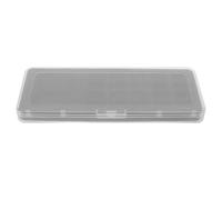 NUSITOU Caja Transparente de Plástico y Esponja para Almacenamiento de Tarjetas de Memoria de Alta Velocidad y Microsd Capacidad, Diseño Ultraslim Adecuado para Viajes y Uso Diario