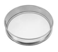 NUSITOU Cedazo Fino de Acero Inoxidable de 20 CM para Cerámica Malla de 100 Filtros para Estudios y Proyectos de Alfarería