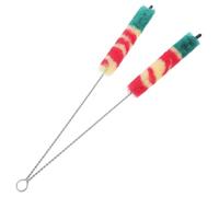 NUSITOU Cepillo de Limpieza para Piccolo Flexible y Portátil, 2 Piezas, Herramienta de Mantenimiento para Instrumentos Musicales en Madera, Adecuado para Músicos y Estudiantes