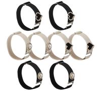 NUSITOU Correas Elásticas para Zapatos de Tacón Alto, 4 Pares Ajuste Fácil y Diseño Elegante, Ideales para Bailar y Uso en Todas las Condiciones Climáticas