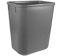 NUSITOU Cubo de Basura Pequeño Rectangular sin Tapa 14l Color Aleatorio de Plástico Abs Ligero para Dormitorio, Baño y Oficina, Papelera Doméstica Práctica y Moderna