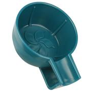 NUSITOU Cuenco de Jabón de Afeitar para Hombres Azul de Gran Tamaño Diseño Profundo y Material Pp Resistente para Uso en Baño y Afeitado Diario
