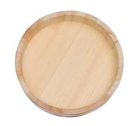 NUSITOU Cuenco de Madera para Mezclar Arroz de Sushi y Bibimbap, Utensilio Resistente Que Absorbe Humedad Adecuado para Restaurantes y Cocinas Japonesas Color Aleatorio