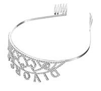 NUSITOU Diadema de Metal Letras de Divorcio para Mujer, Accesorio para Cabello en Celebraciones y Ocasiones Obsequios