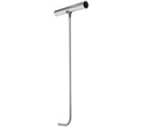 NUSITOU Gancho para Tapa de Alcantarilla y Puerta de Persiana Enrollable de Acero Inoxidable, 38 CM, Herramienta Práctica para Uso en Viviendas y Negocios