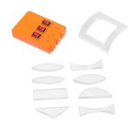 NUSITOU Kit de Física Óptica Lentes y Componentes Plásticos para Científicos en Laboratorio y Hogar, Exploración Práctica de Fundamentos Básicos de Luz