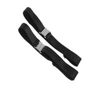 NUSITOU Liga Ajustable para Mujer Talla Grande, Correa Antideslizante de Alta Elasticidad en Color Negro, Guarda Calcetines Unisex para Soporte Seguro y Cómodo, Adecuado para Lencería