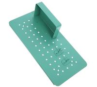 NUSITOU Organizador Colgante de Pared con Tablero Perforado, Caja de Almacenamiento Verde 4 Cm y Doble Gancho para Escritorio, Estante Compacto para Ordenar Oficina y Hogar