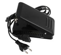 NUSITOU Pedal de Control Cable y Tres Orificios para Máquina de Coser, Accesorio de Repuesto Almohadilla Antideslizante para Costura en Casa