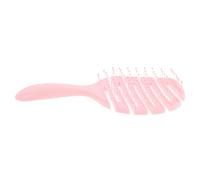NUSITOU Peine Ventilado Rosa de Abs Peine Elástico para Cabello Seco y Húmedo, Diseño Dual para Desenredar y Peinar Antiestático y Uso Cómodo