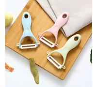 NUSITOU Pelador Multifuncional Fácil de Usar 8 Piezas Material Pp y Cerámica en para Frutas y Verduras