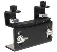 NUSITOU Plataforma Elevadora para Bombo de Metal Negro, Accesorio de Batería para Ajuste de Altura, Tamaño Pequeño, Pieza Duradera para Soporte de Bombo en Instrumentos Musicales, Uso