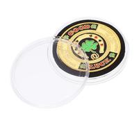 NUSITOU Protectores de Cartas de Póquer en Abs y Cobre, Accesorio Funcional para Juegos de Mesa y Obsequio para Aficionados al Póker Diseño Exclusivo