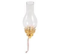 NUSITOU Quemador de Lámpara de Aceite Retro de Metal Dorado Regulador Ajustable Accesorio para Lámparas de Queroseno Fácil de Usar