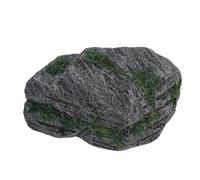 NUSITOU Roca Artificial de Espuma Gris Ligera y Resistente, Piedra Falsa Decorativa para Jardín y Relleno de Jarrones, Accesorio para Escenarios de Boda y Decoración de Interiores, 1
